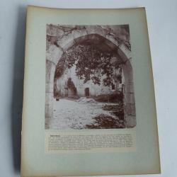 Photographie originale Maison forte de M&eacute;coraz Haute-Savoie