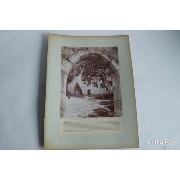 Photographie originale Maison forte de M�coraz Haute-Savoie