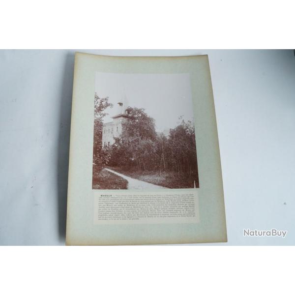 Photographie originale Ch�teau de Maxilly Haute-Savoie