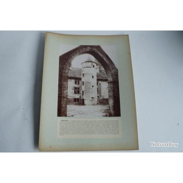 Photographie originale Ch�teau de Marclaz Haute-Savoie