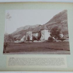 Photographie originale Ch&acirc;teau de la Mar Haute-Savoie