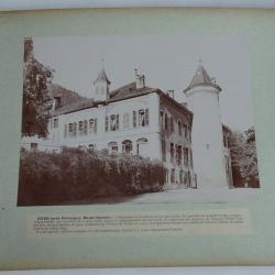 Photographie originale Ch&acirc;teau de Gyez Faverges Haute-Savoie