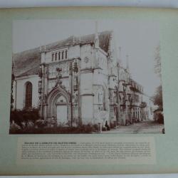 Photographie originale &Eacute;glise Abbaye Hautecombe Haute-Savoie