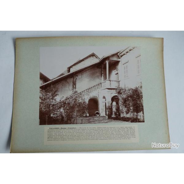 Photographie originale Abbaye de Talloires Haute-Savoie