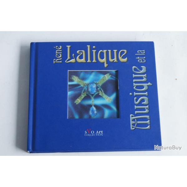 Livre et CD Ren� Lalique et la musique
