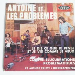 Vinyle 45T Antoine et les probl&egrave;mes EPL 8445