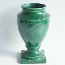 Vase vert c&eacute;ramique What's Vincent Cadeaux