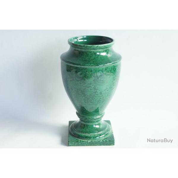 Vase vert c�ramique What's Vincent Cadeaux
