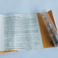 Ampoule Lampe spectrale &agrave; sodium Na culot P 28 s