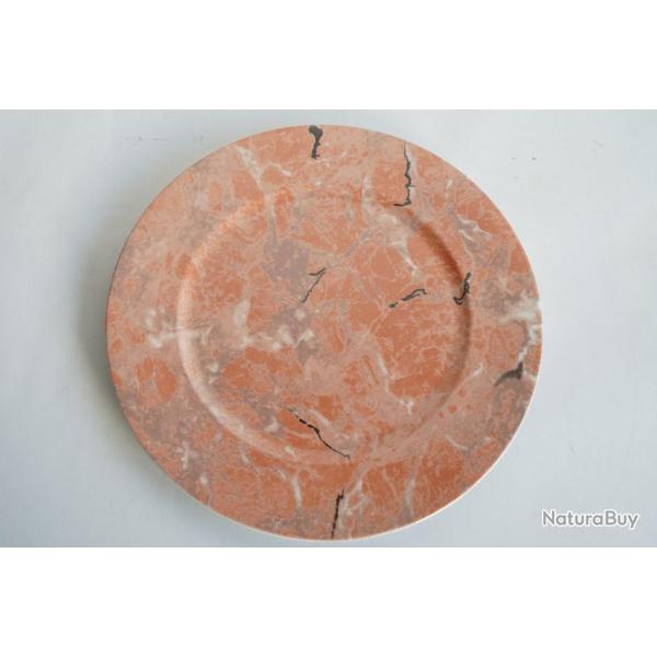VILLEROY & BOCH Assiette plate Siena 28,5 cm marbre rose