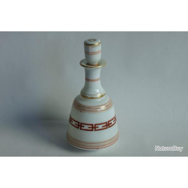 Ancien flacon opaline �maill�e Napol�on III