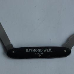 RAYMOND WEIL Couteau de poche publicitaire Montre Victorinox