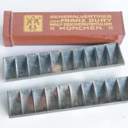 Bo&icirc;te t&ocirc;le palette peinture Franz Dury M&uuml;nchen