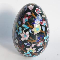 OEuf &eacute;maux cloisonn&eacute;s Chine