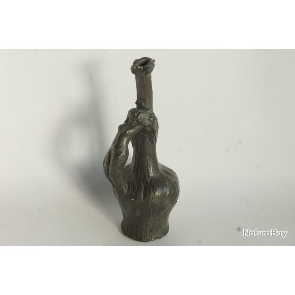 Vase Femme nue Charles de Franoz Art Nouveau