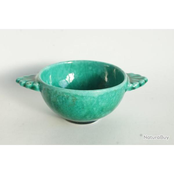 Paul Ami BONIFAS Bol � oreilles c�ramique Art d�co