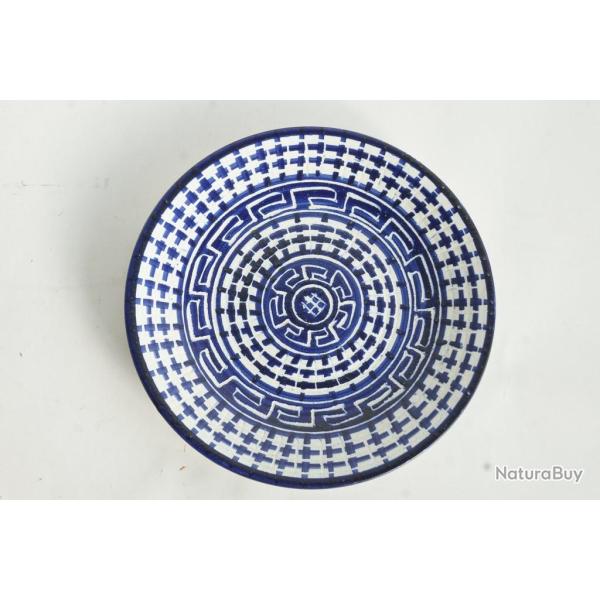 Assiette � dessert c�ramique Robert PICAULT Vallauris