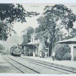 CPA Haute-Loire Aurec Arriv&eacute;e d'un Train