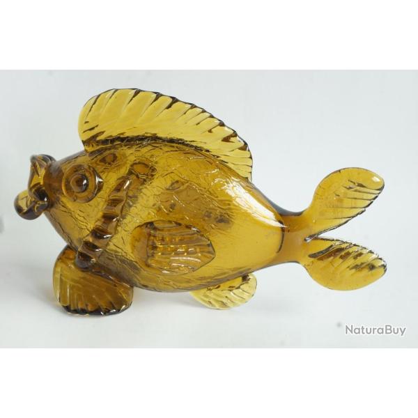 Sculpture Poisson verre souffl�