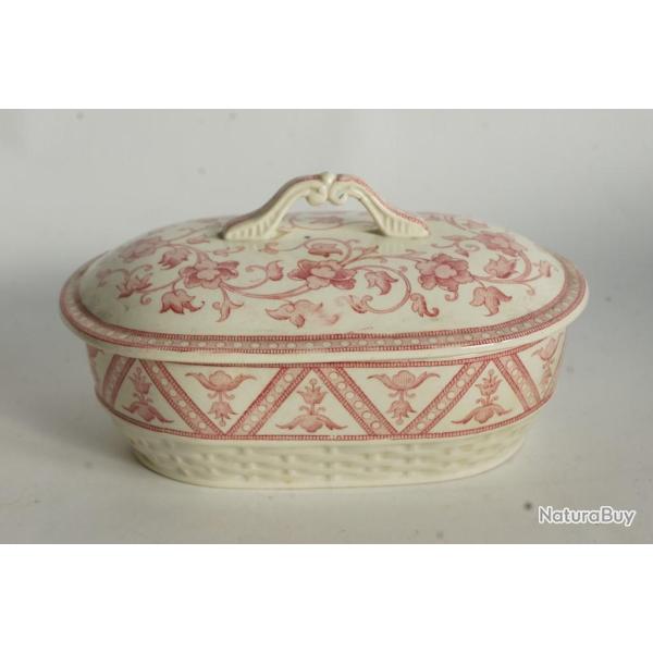 SARREGUEMINES Boite porte-savon fa�ence Oriental