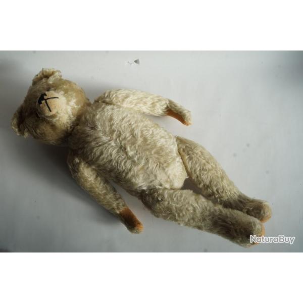 Ancien Ours en peluche articul� mohair