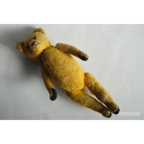 Ancien Ours en peluche articul� mohair