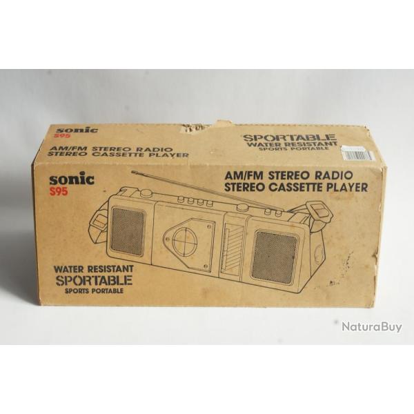 Radio Lecteur de cassette portable Sonic S95