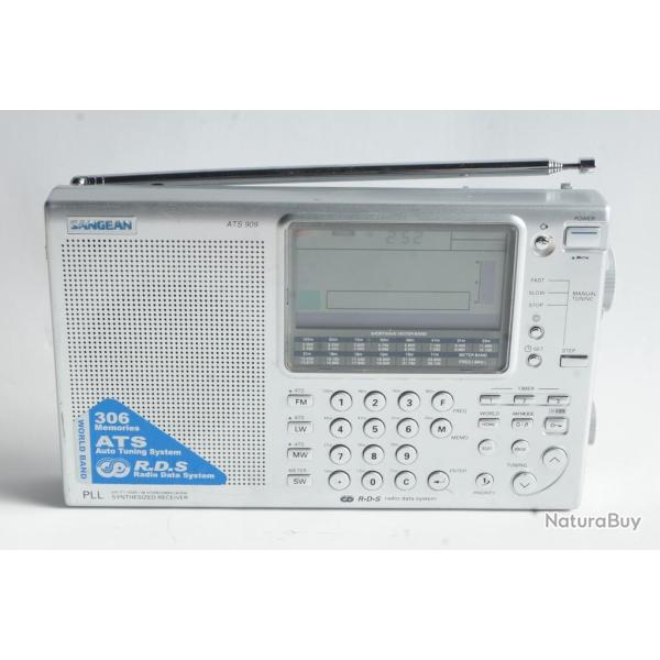 Radio portable Sangean ATS 909 R�cepteur universel ondes courtes