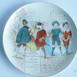 Assiette Creil & Montereau Malbrough s'en va-t-en guerre 18