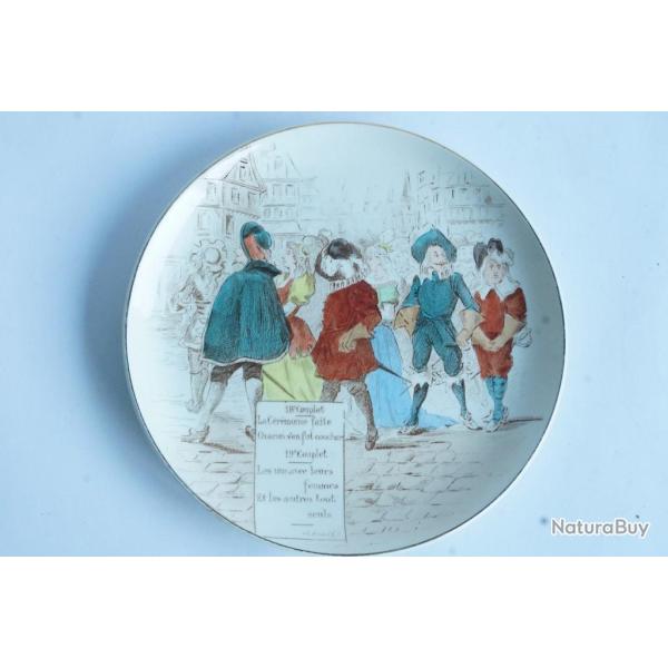 Assiette Creil & Montereau Malbrough s'en va-t-en guerre 18