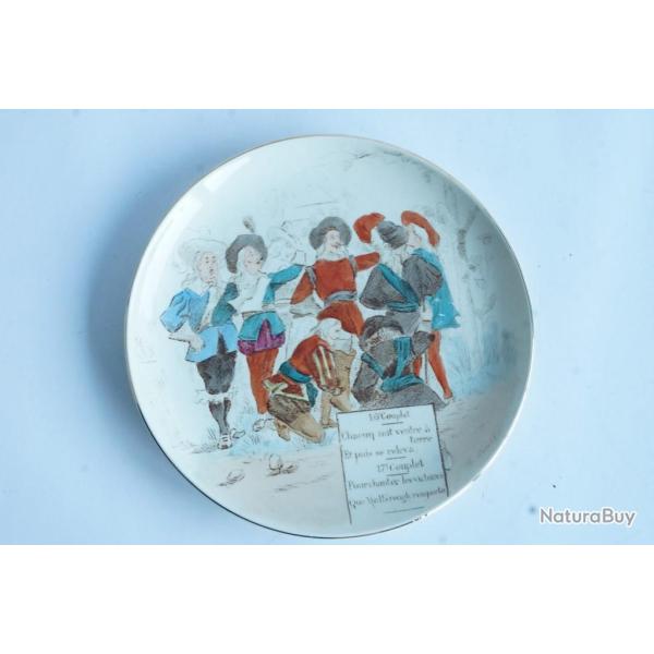 Assiette Creil & Montereau Malbrough s'en va-t-en guerre 16