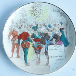 Assiette Creil & Montereau Malbrough s'en va-t-en guerre 15