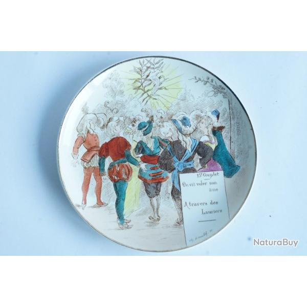 Assiette Creil & Montereau Malbrough s'en va-t-en guerre 15