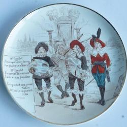 Assiette Creil & Montereau Malbrough s'en va-t-en guerre 10