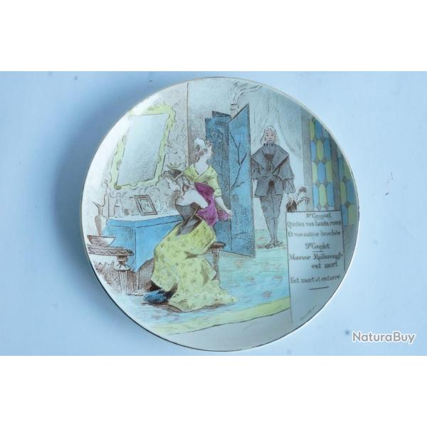 Assiette Creil & Montereau Malbrough s'en va-t-en guerre 8