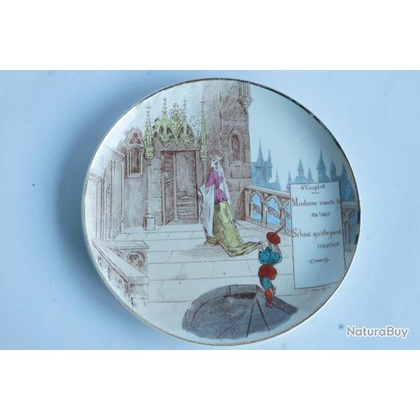 Assiette Creil & Montereau Malbrough s'en va-t-en guerre 4
