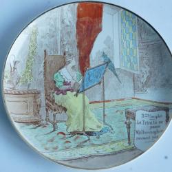 Assiette Creil & Montereau Malbrough s'en va-t-en guerre 3