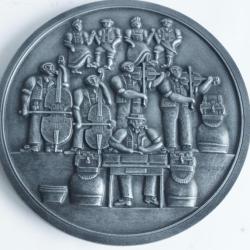 Plaque Musiciens d'Appenzell Benninger Suisse