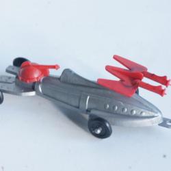 Jouet vintage Vaisseau spatial char Galaxia 1999 Morelia