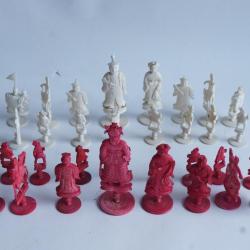 Jeu d'&eacute;checs ancien Canton Chine