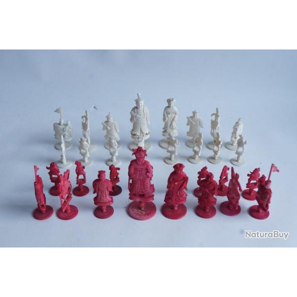 Jeu d'�checs ancien Canton Chine