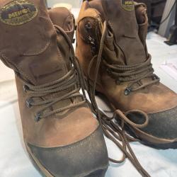 Chaussures de randonn&eacute;e Meindl Gore-Tex Vibram T46 cuir marron