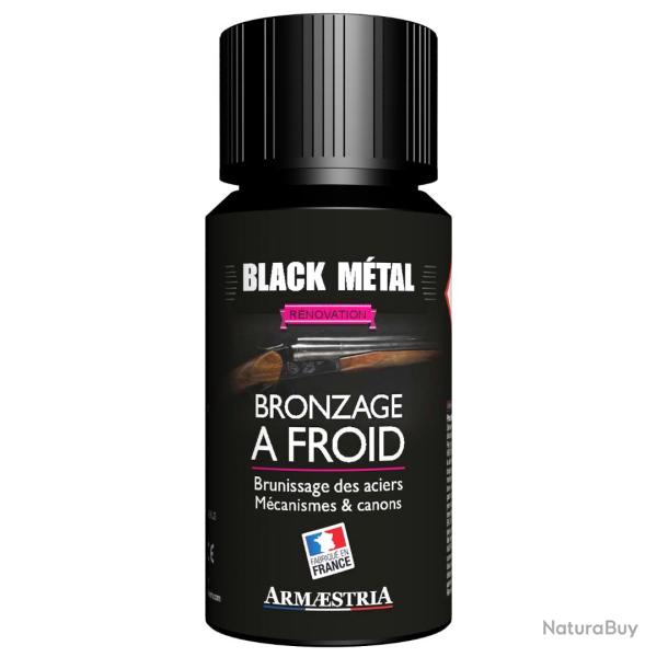 BRONZAGE A FROID BLACK METAL 50ML - ARMAESTRIA