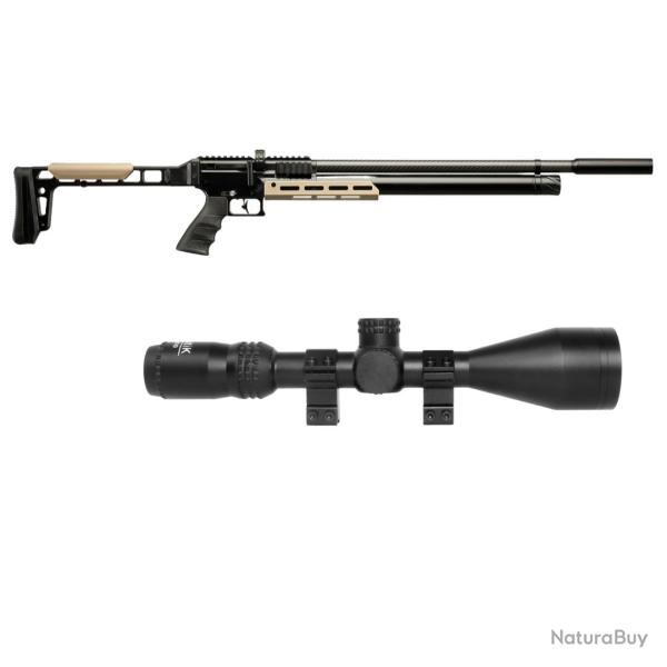 PACK CARABINE SNOWPEAK MERCURY / AP1000 5.5 19.9J + LUNETTE 3-9X50 VEOPTIK