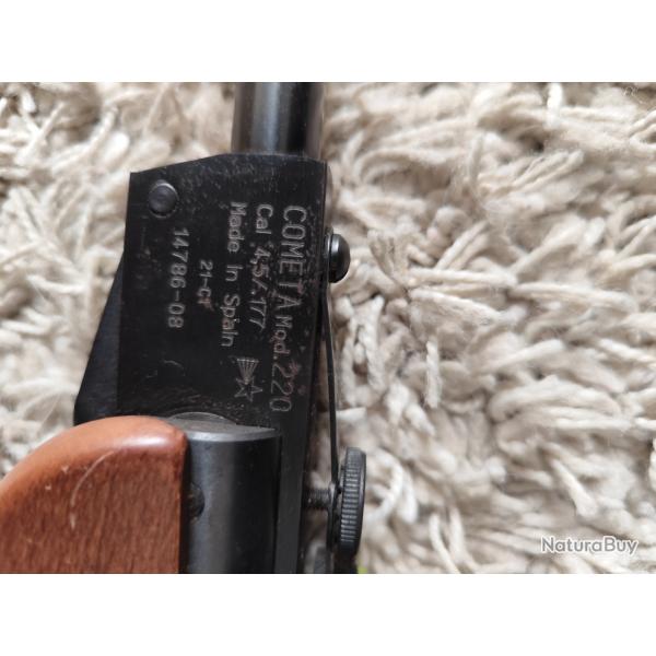 Carabine cometa 220 4.5 mm- Carabine loisir fiable d'occasion