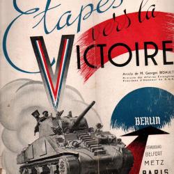 &eacute;tapes vers la victoire georges bidault normandie &agrave; strasbourg  p&eacute;riode wwII