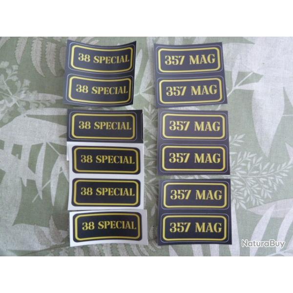 Stickers caisse � munition #  38/357