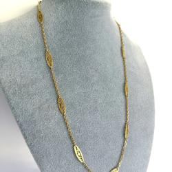 Magnifique chaine filigrane or 18 carats - 52 cm