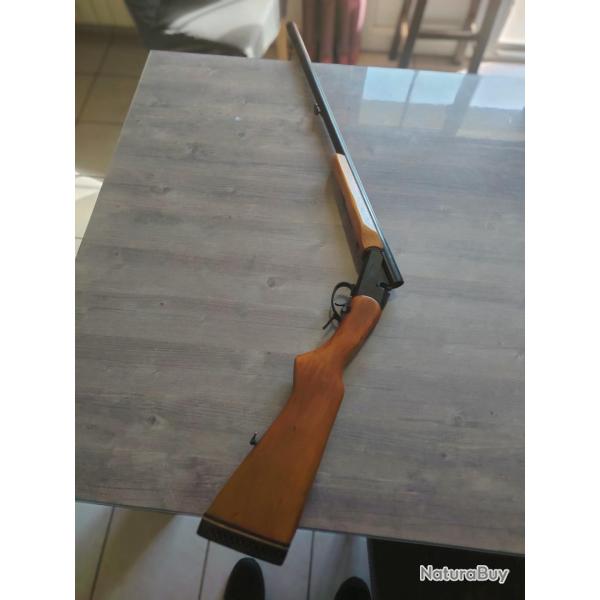 vends fusil baikal mono canon calibre 12/76
