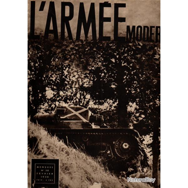 arm�es d'europe 1936 et l'arm�e moderne 1938 2 revues pr�-WW II ,
